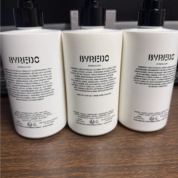 Byredo D'Afrique Shampoo - Conditioner - Body Wash Bundle Jumbo 450ml ***New*** - Picture 2 of 5